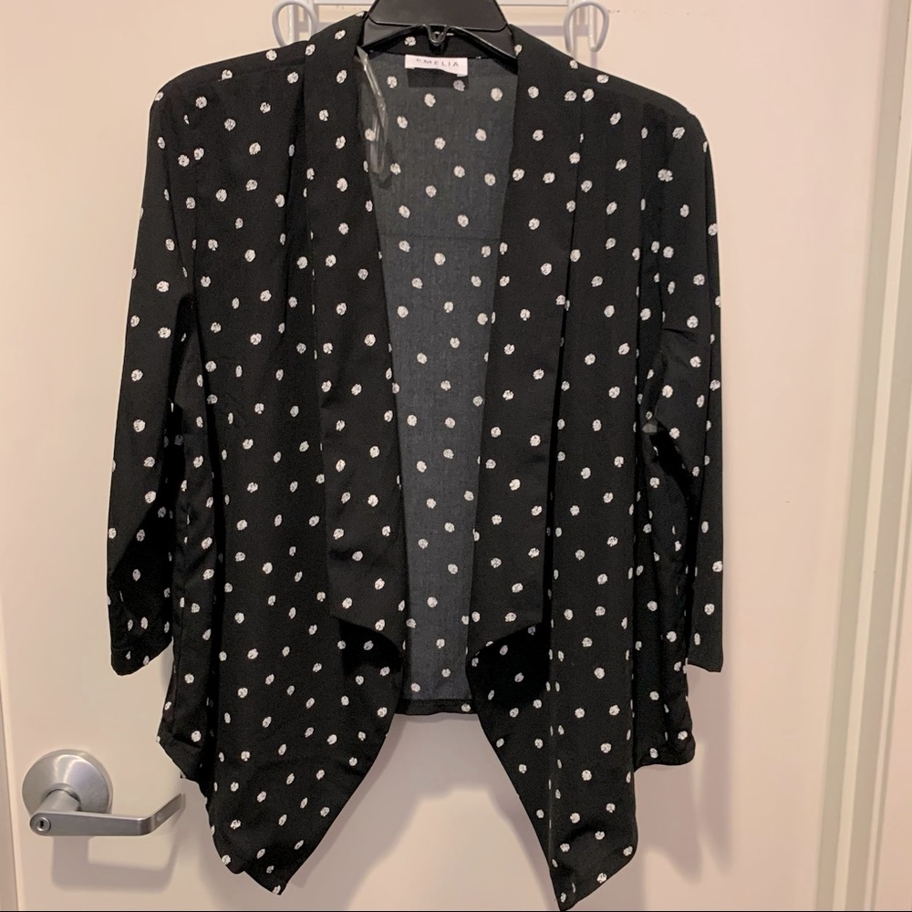 Cool open blazer from Nordy’s